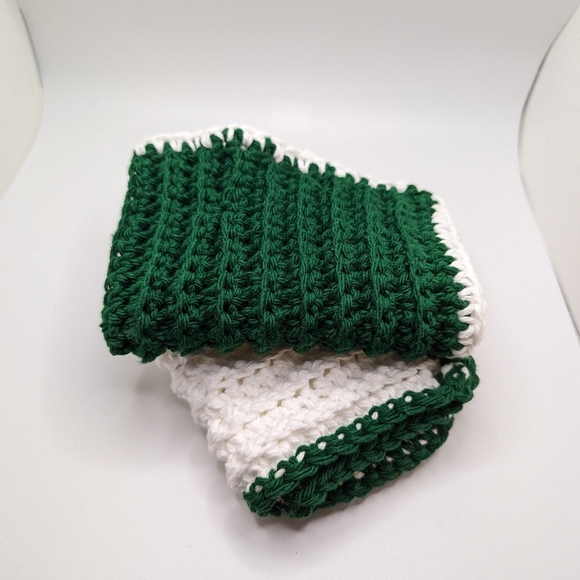 💞2/$20 HAND CRAFTED Crocheted All Purpse 100% Cottn Reusble Bath or Dish Cloths - Picture 6 of 16